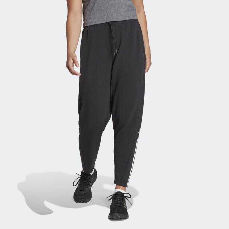 Хлопковые тренировочные брюки стандартного кроя Train Essentials ADIDAS, цвет weiss
Хлопковые тренировочные брюки стандартного кроя Train Essentials ADIDAS, цвет weiss