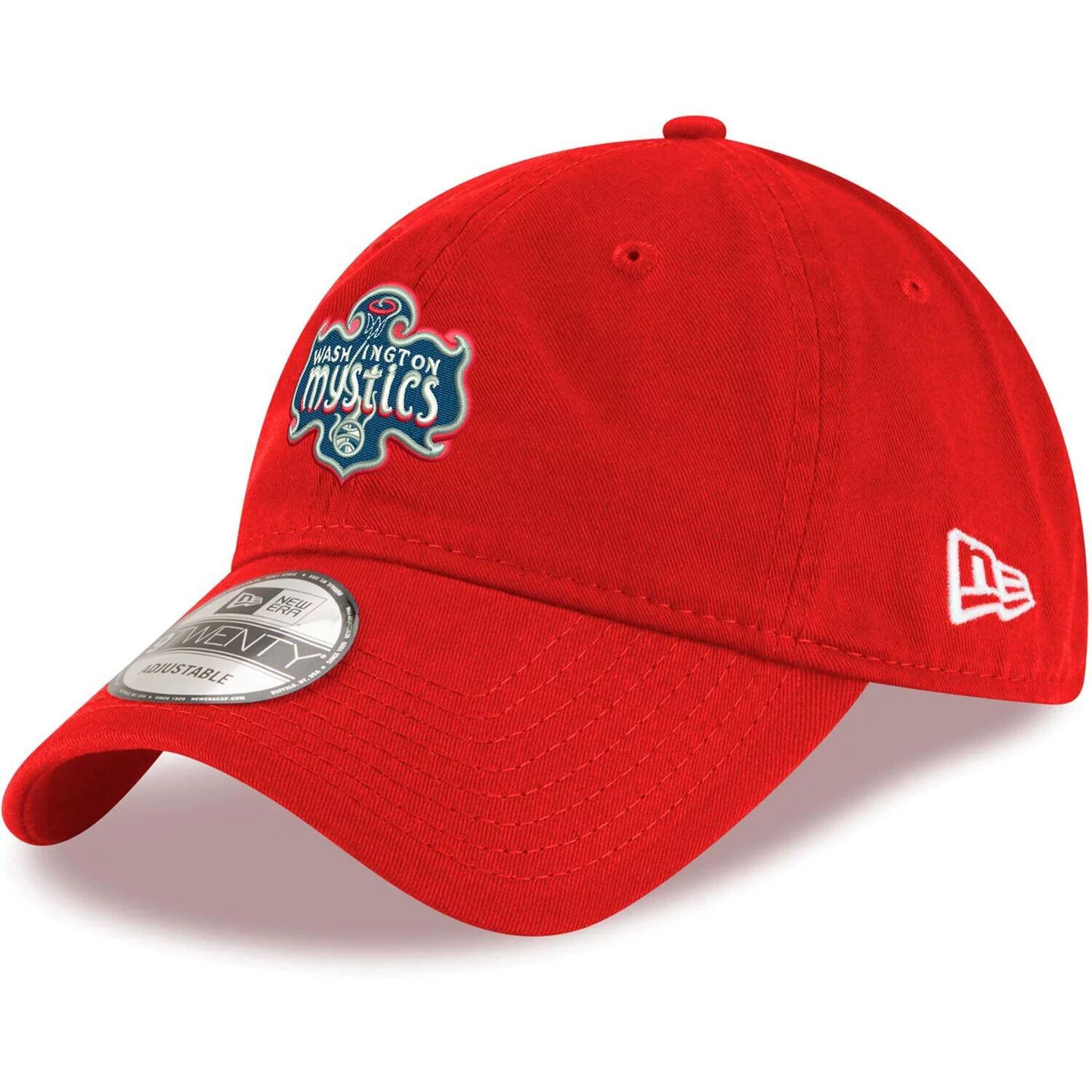 Мужская регулируемая шляпа с логотипом New Era Red Washington Mystics Core 9TWENTY
Мужская регулируемая шляпа с логотипом New Era Red Washington Mystics Core 9TWENTY