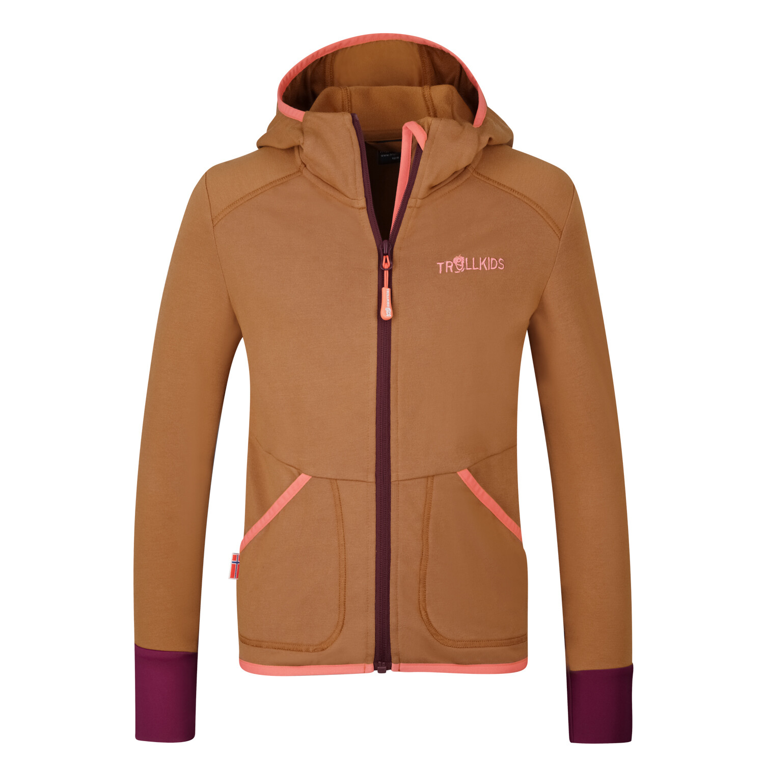 Флисовая куртка Trollkids Fleece Jacke Saltfjord, цвет Karamell Braun/Burgunderrot/Lachsrosa
Флисовая куртка Trollkids Fleece Jacke Saltfjord, цвет Karamell Braun/Burgunderrot/Lachsrosa