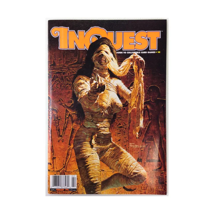 Журнал #10 "Magic - The Creations II, Wrap Stars, Power Theme Decks", InQuest Magazine
Журнал #10 "Magic - The Creations II, Wrap Stars, Power Theme Decks", InQuest Magazine