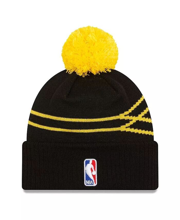 Мужская черная вязаная шапка Golden State Warriors 2023/24 City Edition с манжетами и помпоном New Era, черный
Мужская черная вязаная шапка Golden State Warriors 2023/24 City Edition с манжетами и помпоном New Era, черный