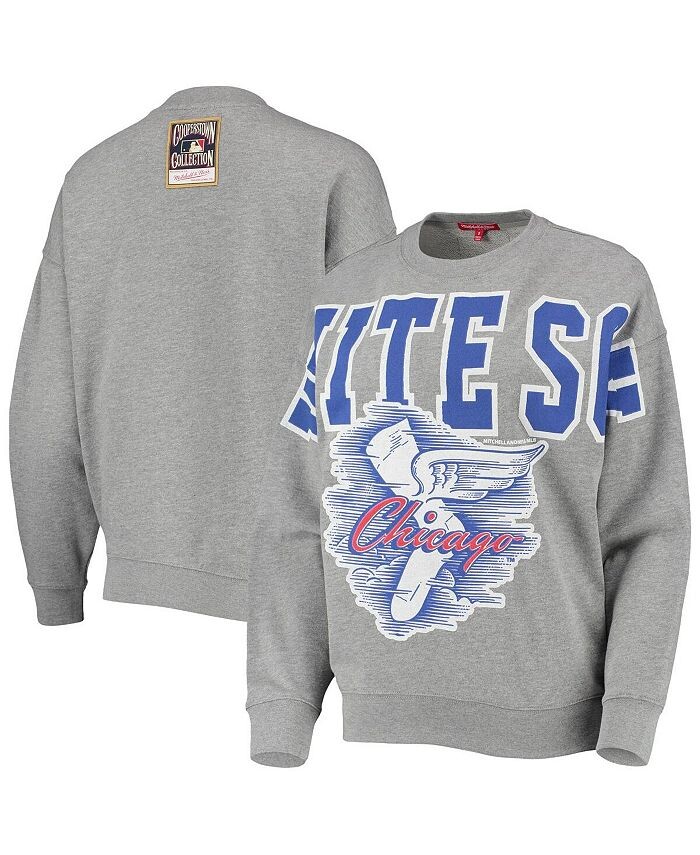 Женский легкий пуловер с логотипом из коллекции Chicago White Sox меланжевого цвета Chicago White Sox Cooperstown Collection Mitchell & Ness, серый
Женский легкий пуловер с логотипом из коллекции Chicago White Sox меланжевого цвета Chicago White Sox Cooperstown Collection Mitchell & Ness, серый