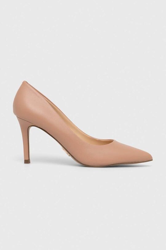 Кожаные туфли на высоком каблуке с изображением божьей коровки Steve Madden, бежевый
Кожаные туфли на высоком каблуке с изображением божьей коровки Steve Madden, бежевый