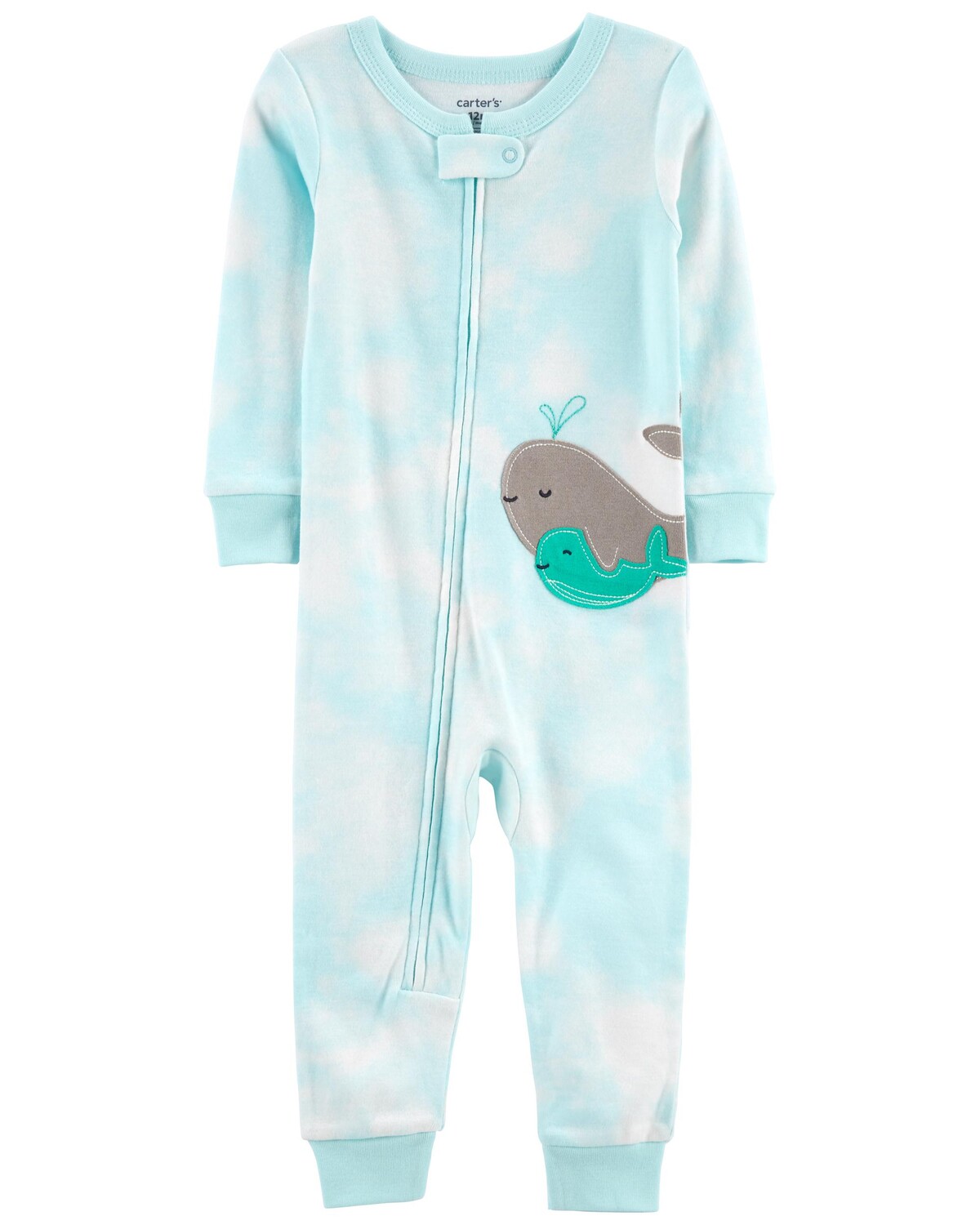 Цельнокроеные пижамы Baby Whale из 100 % хлопка с плотным кроем без стопы Carter's, синий
Цельнокроеные пижамы Baby Whale из 100 % хлопка с плотным кроем без стопы Carter's, синий