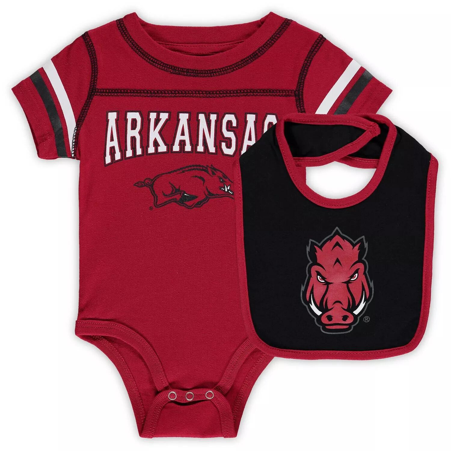 Комплект боди и нагрудника шоколадного цвета Colosseum Cardinal Arkansas Razorbacks для новорожденных и младенцев Colosseum
Комплект боди и нагрудника шоколадного цвета Colosseum Cardinal Arkansas Razorbacks для новорожденных и младенцев Colosseum