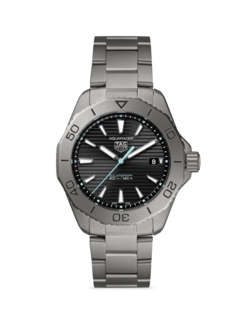 Часы Aquaracer Professional 200 Solargraph с титановым браслетом/40 мм TAG Heuer
Часы Aquaracer Professional 200 Solargraph с титановым браслетом/40 мм TAG Heuer