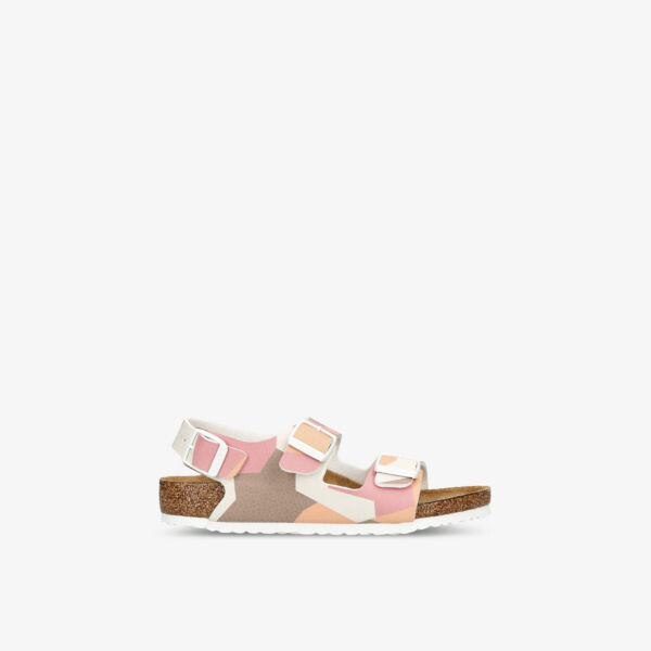 Сандалии Milano из искусственной кожи с геометрическим камуфляжем 3–9 лет Birkenstock, цвет peach
Сандалии Milano из искусственной кожи с геометрическим камуфляжем 3–9 лет Birkenstock, цвет peach