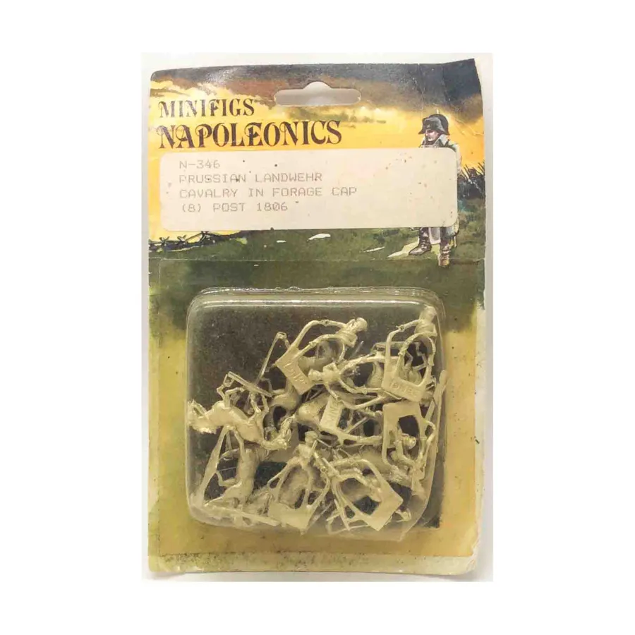 Прусская кавалерия ландвера в фуражке (после 1806 г.), Napoleonic Miniatures - Prussian (15mm) (Minifigs)
Прусская кавалерия ландвера в фуражке (после 1806 г.), Napoleonic Miniatures - Prussian (15mm) (Minifigs)