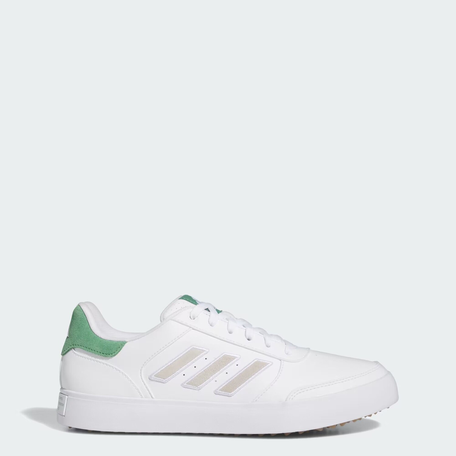 Кроссовки для гольфа без шипов Retrocross 24 Adidas, цвет Cloud White/Cloud White/Preloved Green
Кроссовки для гольфа без шипов Retrocross 24 Adidas, цвет Cloud White/Cloud White/Preloved Green