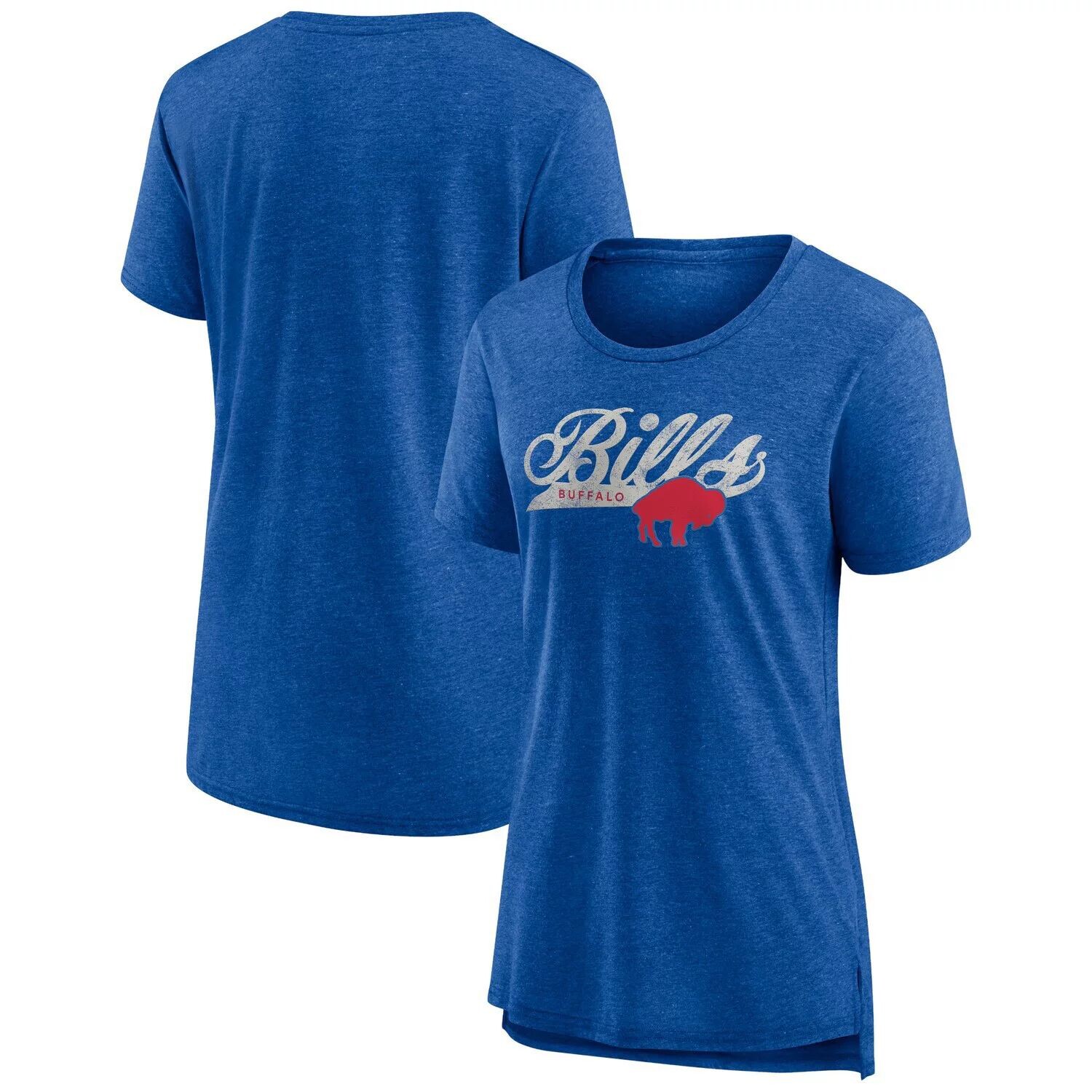 Женская футболка Fanatics с логотипом Heather Royal Buffalo Bills Original Play из трех смесей Fanatics
Женская футболка Fanatics с логотипом Heather Royal Buffalo Bills Original Play из трех смесей Fanatics
