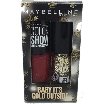 Набор лаков для ногтей Maybelline Merry Little Mani Duo – Детка, на улице холодно Maybelline New York
Набор лаков для ногтей Maybelline Merry Little Mani Duo – Детка, на улице холодно Maybelline New York