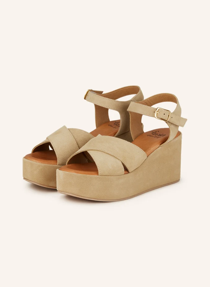 Туфли на танкетке crosta È Mia, бежевый
Туфли на танкетке crosta È Mia, бежевый