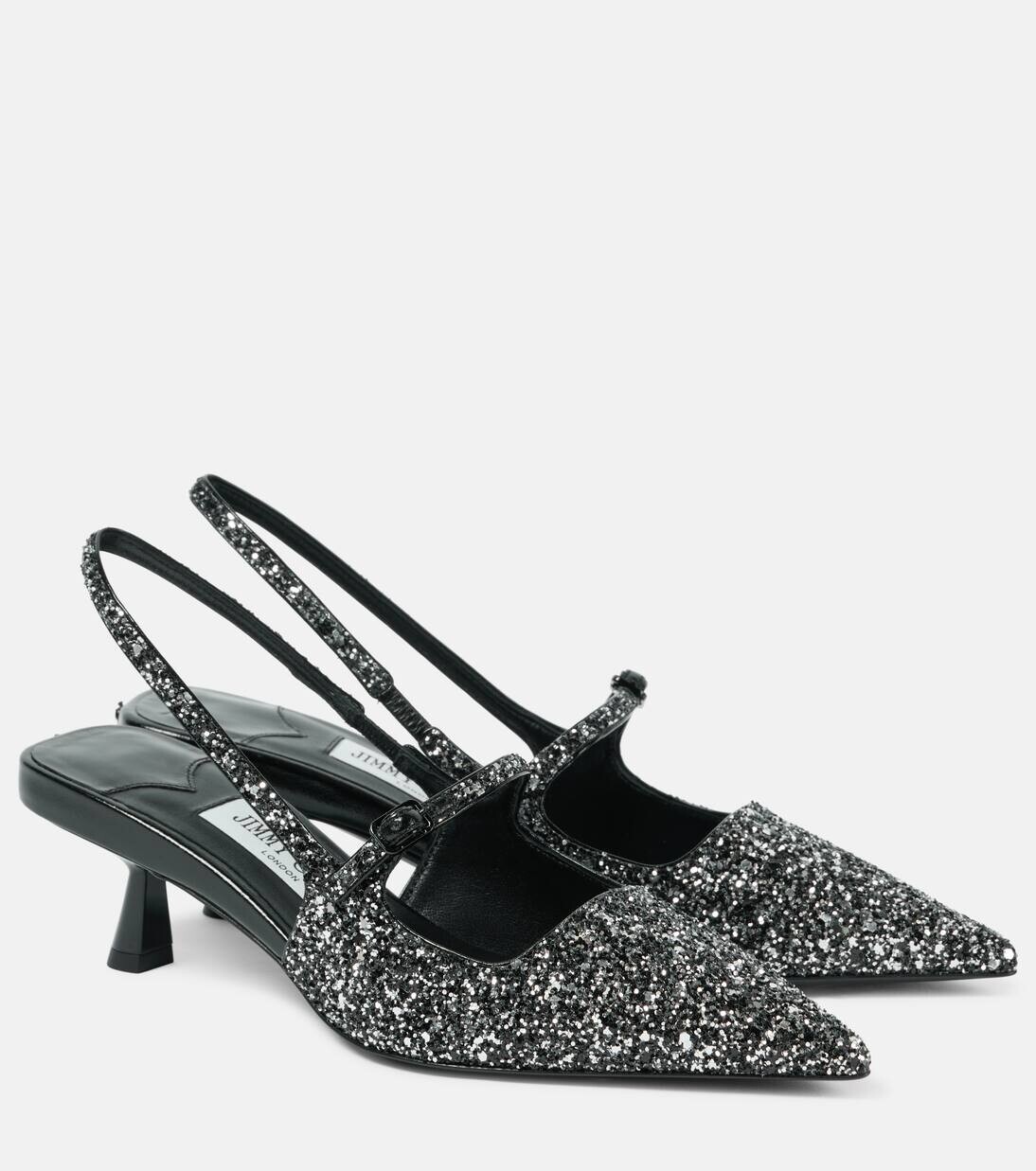 Туфли-лодочки Didi 45 с блестками и открытой пяткой Jimmy Choo, цвет silver/black/black
Туфли-лодочки Didi 45 с блестками и открытой пяткой Jimmy Choo, цвет silver/black/black
