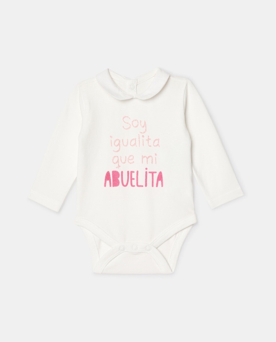 Боди Perkins с длинными рукавами и воротником для девочки Baby El Corte Inglés, белый
Боди Perkins с длинными рукавами и воротником для девочки Baby El Corte Inglés, белый