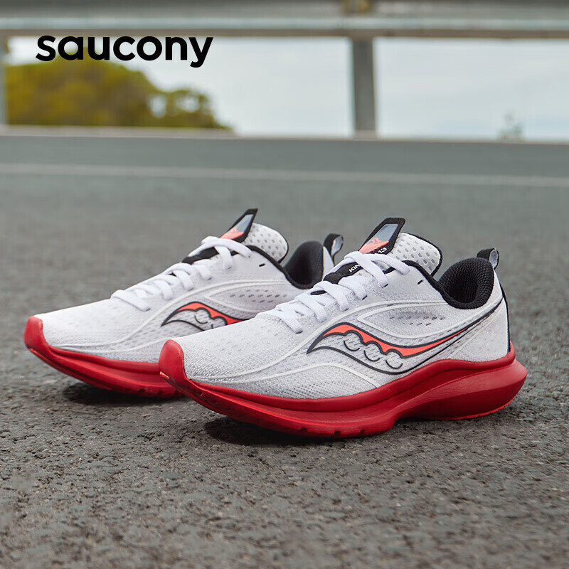 Кроссовки профессиональные мужские Saucony Jinghua 13 амортизирующие, белый/красный/черный
Кроссовки профессиональные мужские Saucony Jinghua 13 амортизирующие, белый/красный/черный