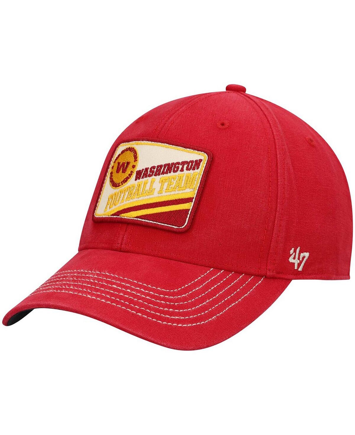 Мужская бордовая регулируемая кепка с логотипом Washington Football Team Upland MVP '47 Brand
Мужская бордовая регулируемая кепка с логотипом Washington Football Team Upland MVP '47 Brand