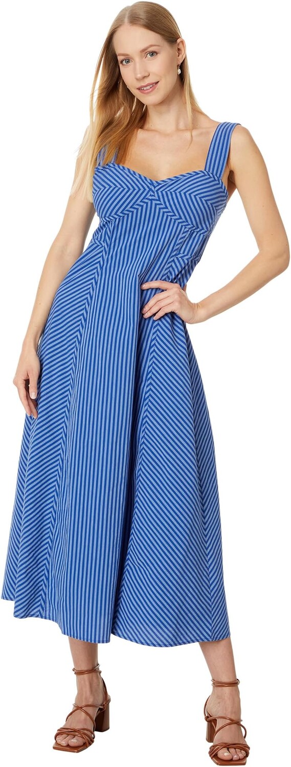 Платье Madewell Sweetheart Sleeveless Midi Dress in Stripe, цвет Pure Blue Stripe
Платье Madewell Sweetheart Sleeveless Midi Dress in Stripe, цвет Pure Blue Stripe