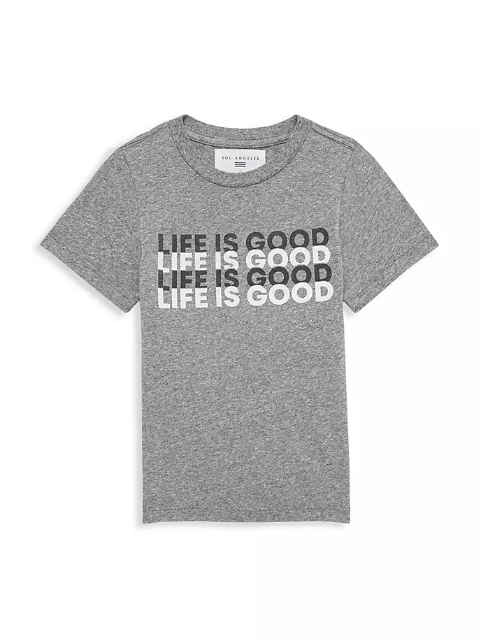 Футболка с круглым вырезом Little Kid's & Kid's «Life Is Good» Sol Angeles, цвет heather
Футболка с круглым вырезом Little Kid's & Kid's «Life Is Good» Sol Angeles, цвет heather