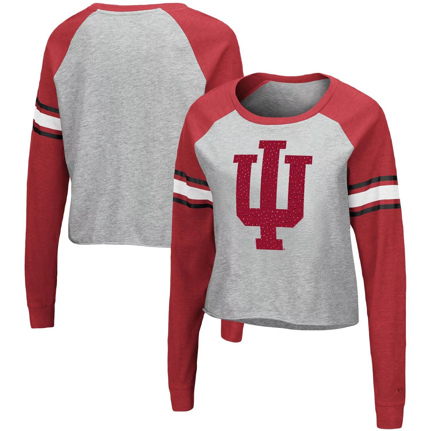 Женская футболка Colosseum Heathered Grey/Cardinal Indiana Hoosiers с булавкой реглан с длинным рукавом Colosseum
Женская футболка Colosseum Heathered Grey/Cardinal Indiana Hoosiers с булавкой реглан с длинным рукавом Colosseum