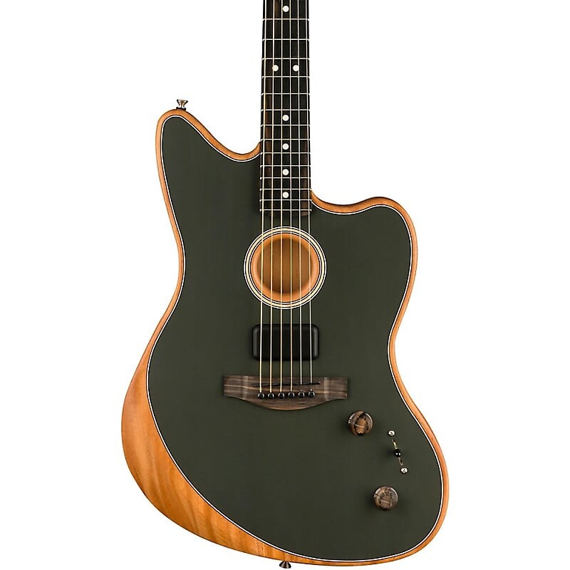 Акустическая гитара Fender Acoustasonic Jazzmaster Acoustic-Electric Guitar Tungsten
Акустическая гитара Fender Acoustasonic Jazzmaster Acoustic-Electric Guitar Tungsten