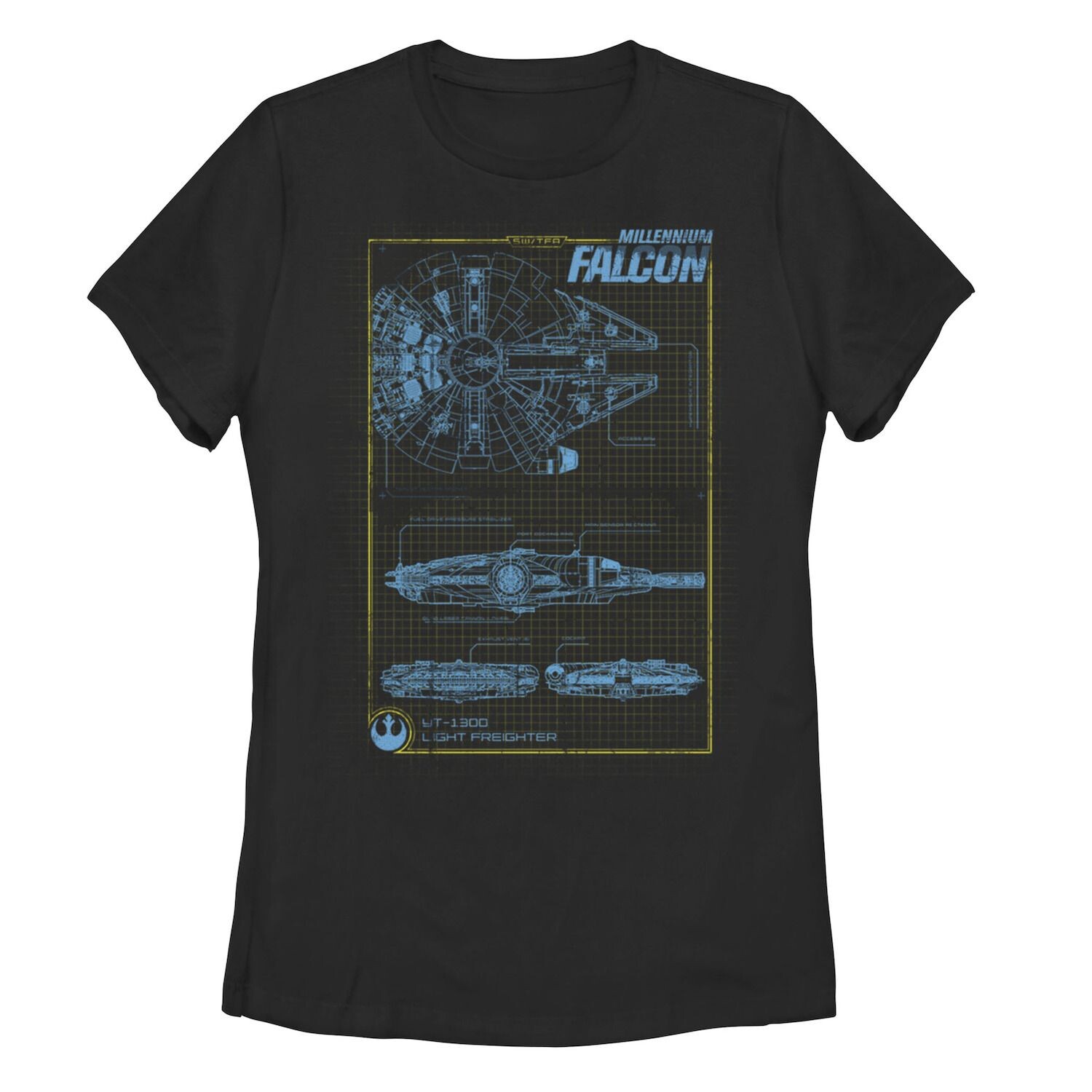 Детская футболка со схемами Star Wars Millennium Falcon Schematics Licensed Character
Детская футболка со схемами Star Wars Millennium Falcon Schematics Licensed Character
