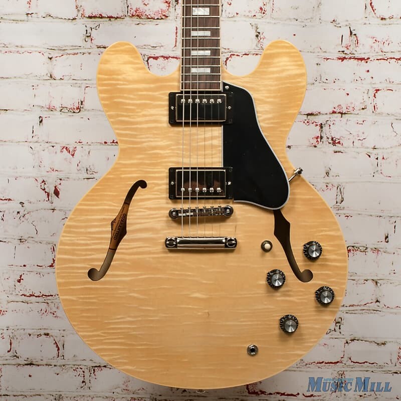 Электрогитара Gibson ES-335 Figured Hollowbody Electric Guitar Antique Natural
Электрогитара Gibson ES-335 Figured Hollowbody Electric Guitar Antique Natural