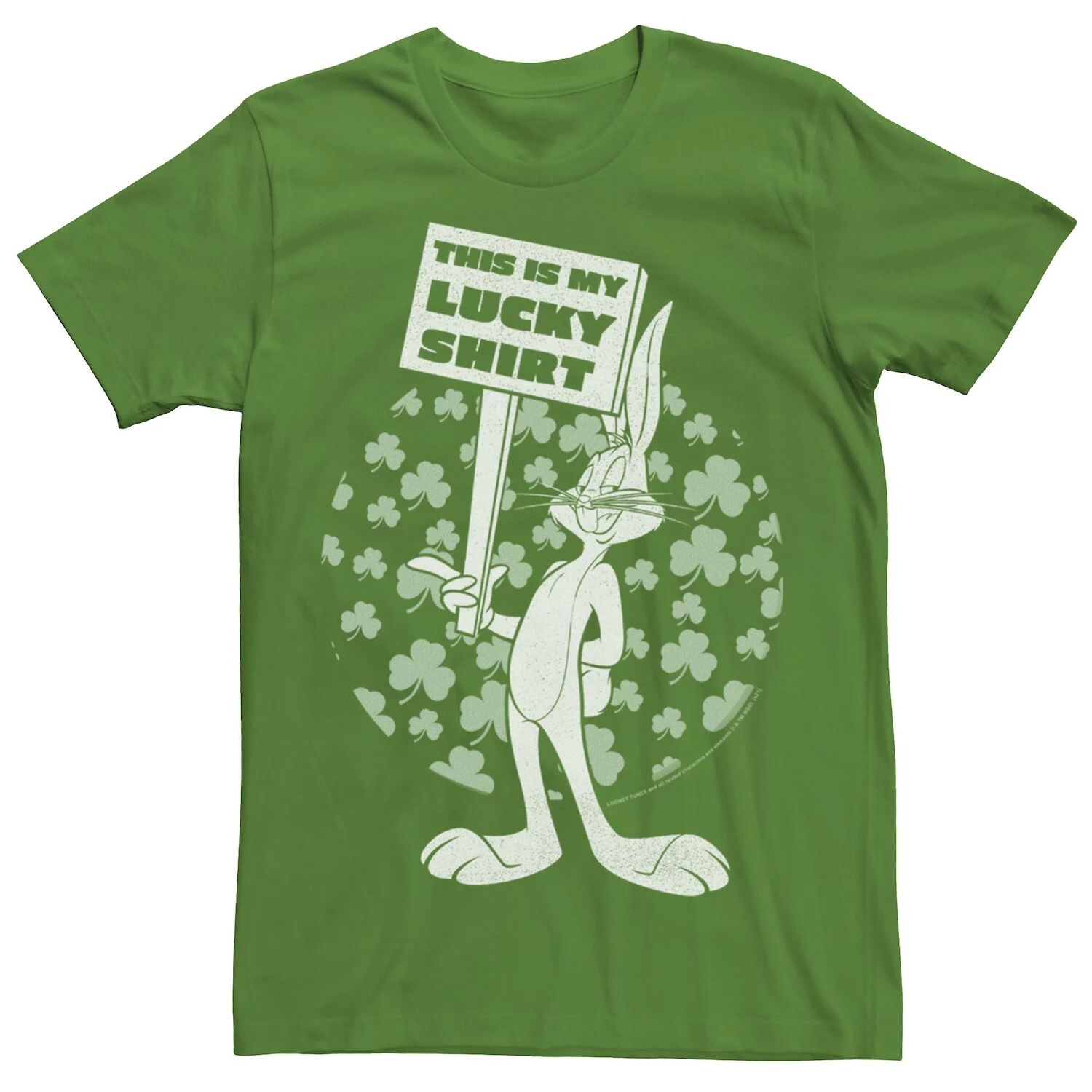 Мужская футболка Looney Tunes Bugs Bunny с надписью «Это моя счастливая рубашка» Licensed Character
Мужская футболка Looney Tunes Bugs Bunny с надписью «Это моя счастливая рубашка» Licensed Character