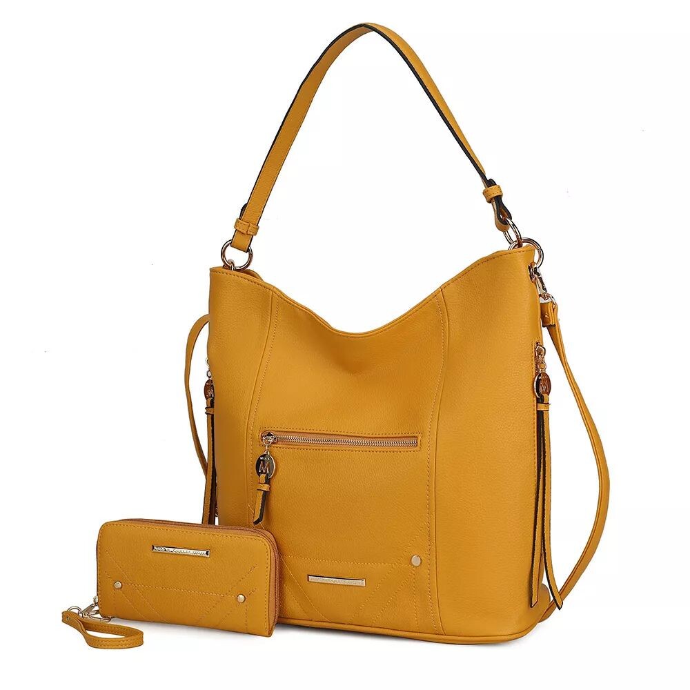 MKF Collection Сумка на плечо Jordina Hobo с подходящим кошельком от Mia K, 2 предмета MKF Collection
MKF Collection Сумка на плечо Jordina Hobo с подходящим кошельком от Mia K, 2 предмета MKF Collection