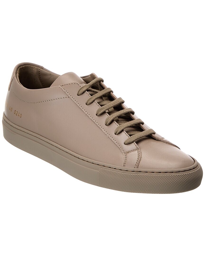 Оригинальные низкие кожаные кроссовки Common Projects Achilles, коричневый
Оригинальные низкие кожаные кроссовки Common Projects Achilles, коричневый