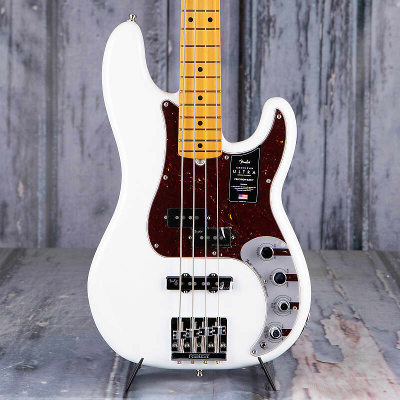 Басс гитара Fender American Ultra Precision Bass, Maple Fingerboard, Arctic Pearl
Басс гитара Fender American Ultra Precision Bass, Maple Fingerboard, Arctic Pearl