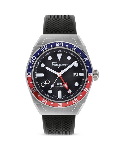 Часы SLX GMT из нержавеющей стали с двухцветным безелем, 43 мм Ferragamo, цвет Black
Часы SLX GMT из нержавеющей стали с двухцветным безелем, 43 мм Ferragamo, цвет Black