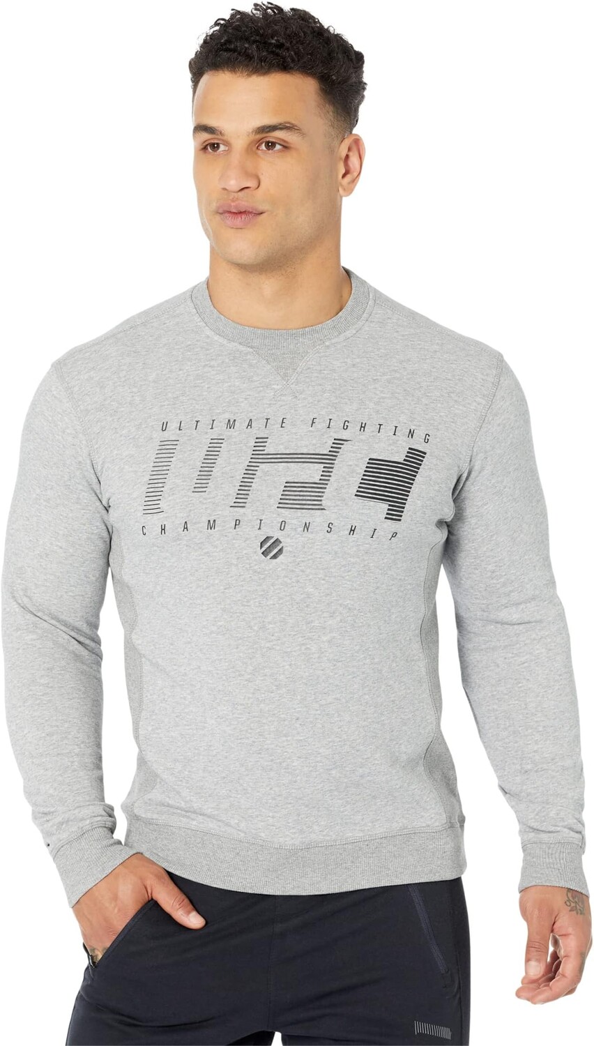 Толстовка с длинными рукавами и круглым вырезом Ultimate Fighting UFC, цвет Sport Grey Heather
Толстовка с длинными рукавами и круглым вырезом Ultimate Fighting UFC, цвет Sport Grey Heather