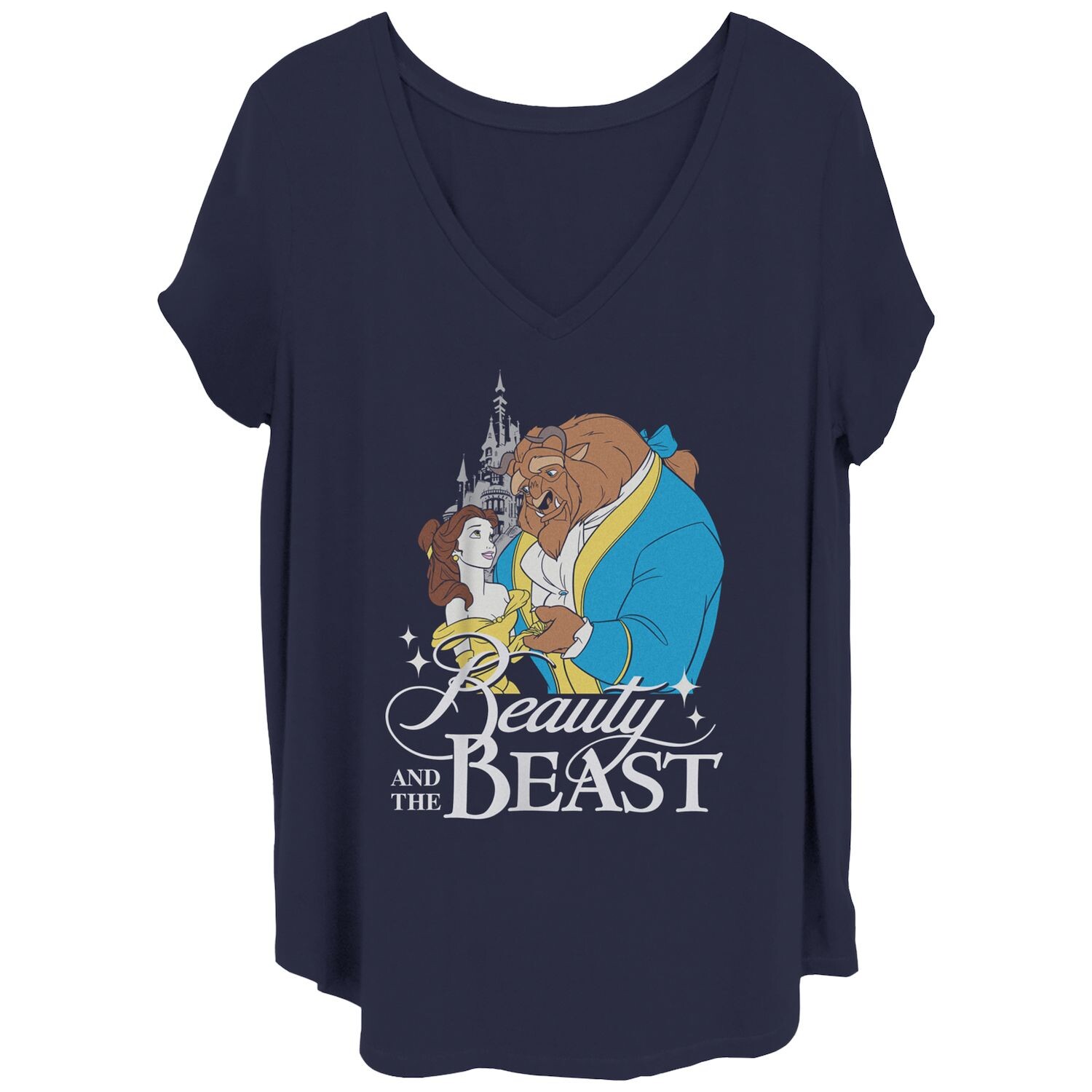Футболка для танцев с винтажным логотипом Juniors' Plus Disney Beauty & The Beast Licensed Character, темно-синий
Футболка для танцев с винтажным логотипом Juniors' Plus Disney Beauty & The Beast Licensed Character, темно-синий