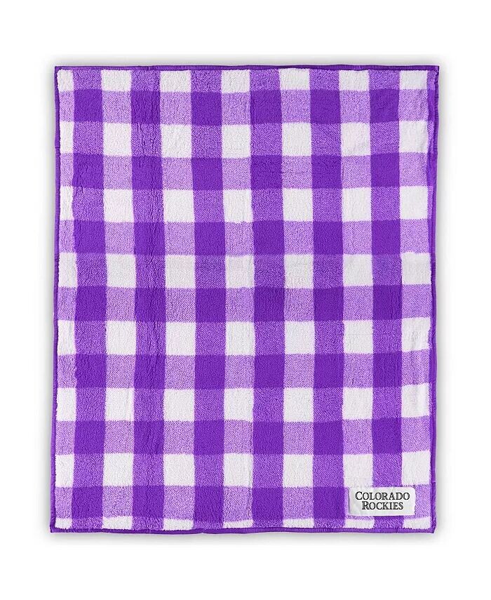 Колорадо Рокиз 50 x 60 дюймов Флисовое одеяло в клетку Buffalo Check Logo Brands, фиолетовый
Колорадо Рокиз 50 x 60 дюймов Флисовое одеяло в клетку Buffalo Check Logo Brands, фиолетовый