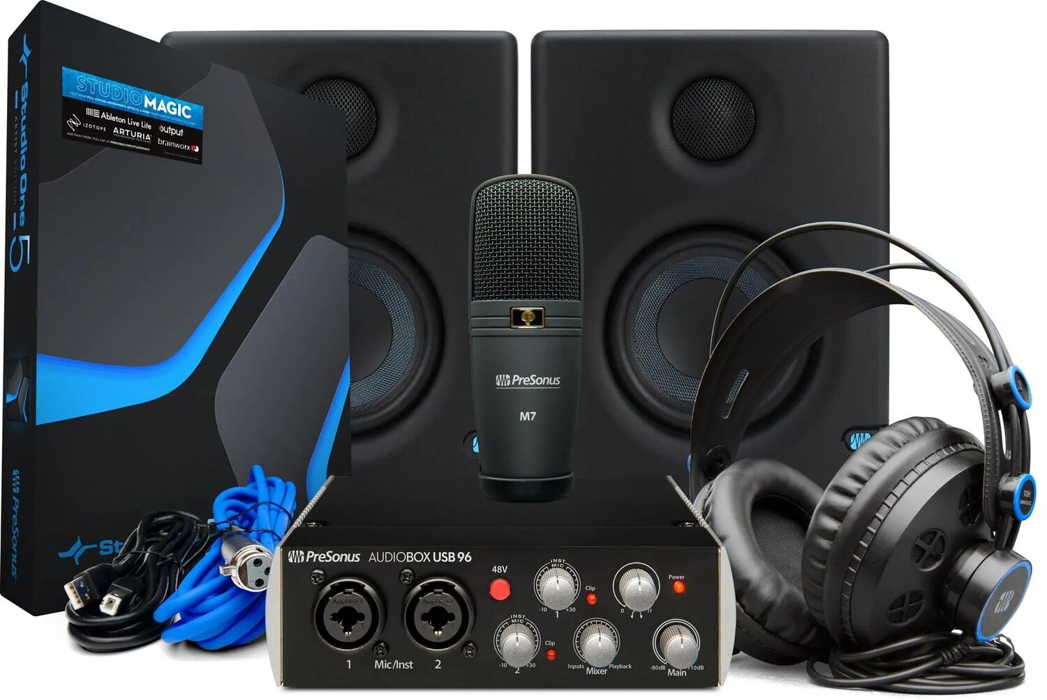PreSonus AudioBox 96 Ultimate Аппаратное и программное обеспечение для записи — выпуск, посвященный 25-летнему юбилею
PreSonus AudioBox 96 Ultimate Аппаратное и программное обеспечение для записи — выпуск, посвященный 25-летнему юбилею