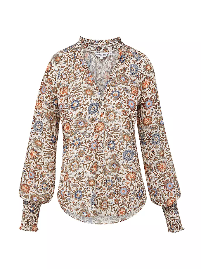 Блуза Alexandria из хлопковой смеси с цветочным принтом Veronica Beard, цвет etched floral print ecru
Блуза Alexandria из хлопковой смеси с цветочным принтом Veronica Beard, цвет etched floral print ecru