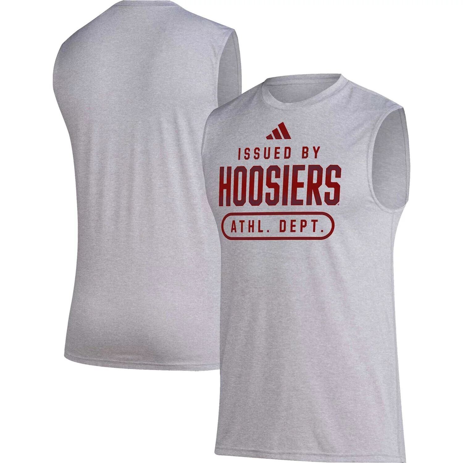 Мужская майка на бретельках для беременных AEROREADY Sideline Indiana Hoosiers Heather Grey Indiana adidas
Мужская майка на бретельках для беременных AEROREADY Sideline Indiana Hoosiers Heather Grey Indiana adidas