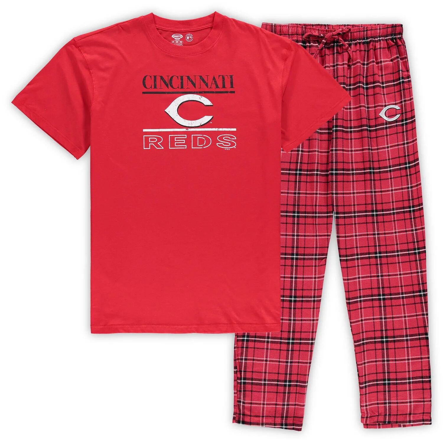 Мужской комплект для сна с футболкой и брюками Concepts Sport красный/черный Cincinnati Reds Big & Tall Lodge
Мужской комплект для сна с футболкой и брюками Concepts Sport красный/черный Cincinnati Reds Big & Tall Lodge