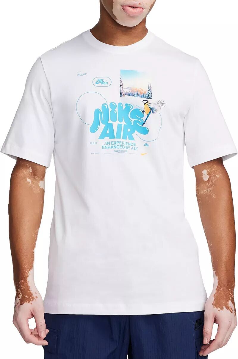 Мужская футболка с коротким рукавом Nike Sportswear с графическим рисунком, белый
Мужская футболка с коротким рукавом Nike Sportswear с графическим рисунком, белый