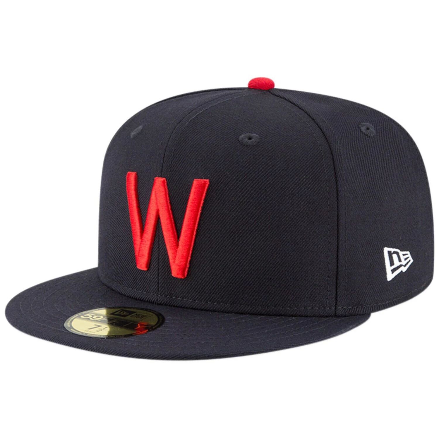 Мужская облегающая шляпа с логотипом New Era Navy Washington Senators Cooperstown Collection 59FIFTY
Мужская облегающая шляпа с логотипом New Era Navy Washington Senators Cooperstown Collection 59FIFTY