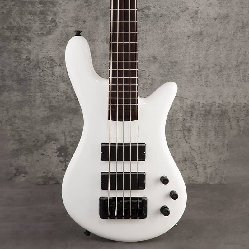 Басс гитара Spector Bantam 5-String Medium-Scale Bass Guitar - Solid White - #21NB18396
Басс гитара Spector Bantam 5-String Medium-Scale Bass Guitar - Solid White - #21NB18396