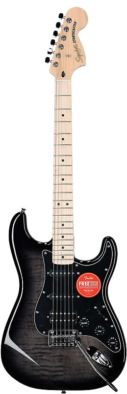 Электрогитара Squier Affinity Stratocaster FMT HSS Electric Guitar, Maple Fingerboard, Blackburst
Электрогитара Squier Affinity Stratocaster FMT HSS Electric Guitar, Maple Fingerboard, Blackburst