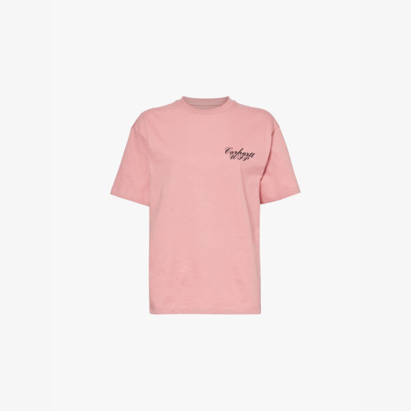 Обменяйте футболку из органического хлопка с фирменным принтом Carhartt Wip, розовый
Обменяйте футболку из органического хлопка с фирменным принтом Carhartt Wip, розовый