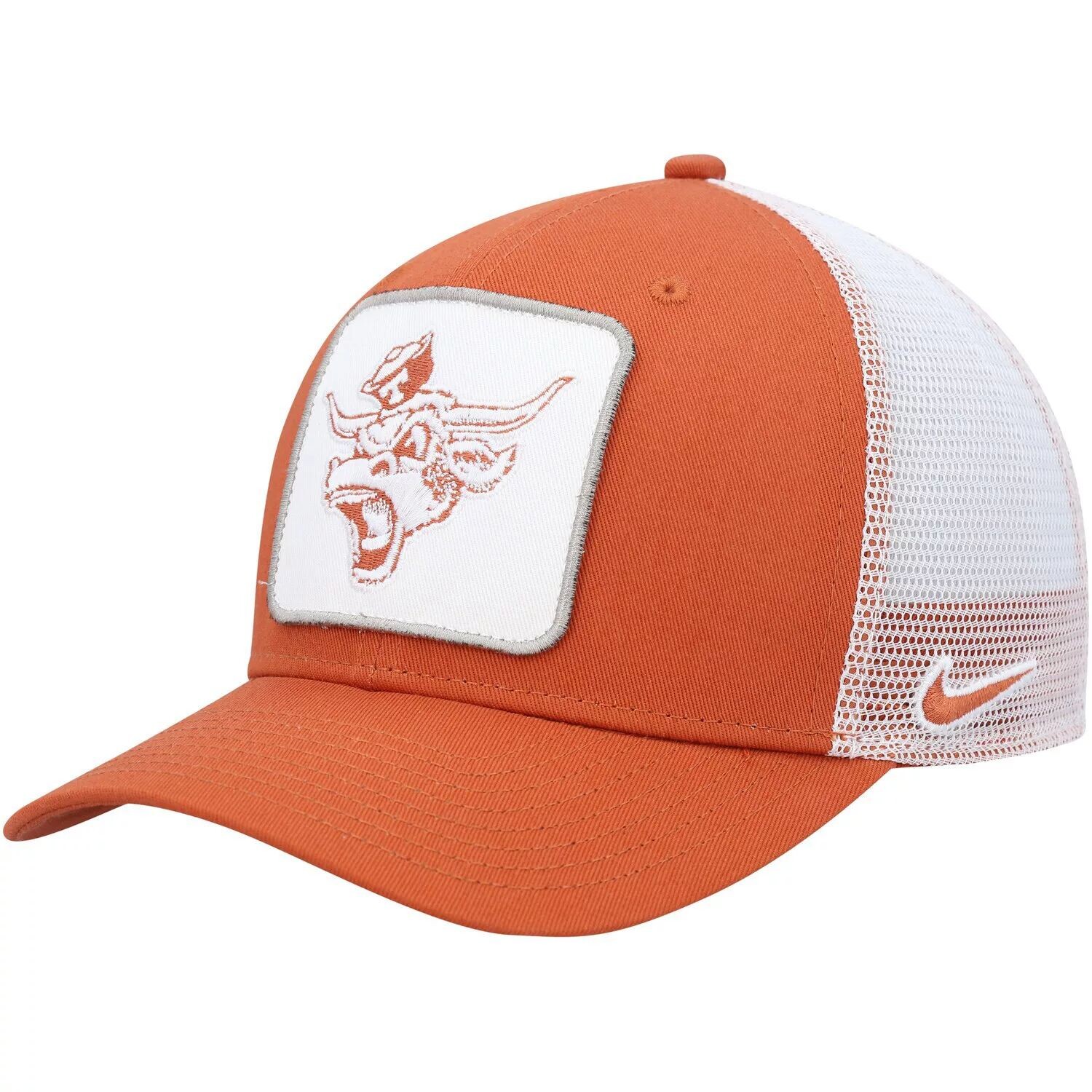 Мужская кепка Nike Texas оранжево-белая Texas Longhorns Classic99 Trucker Snapback
Мужская кепка Nike Texas оранжево-белая Texas Longhorns Classic99 Trucker Snapback