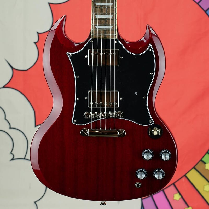 Электрогитара Epiphone Original SG Standard - Heritage Cherry Electric Guitar
Электрогитара Epiphone Original SG Standard - Heritage Cherry Electric Guitar