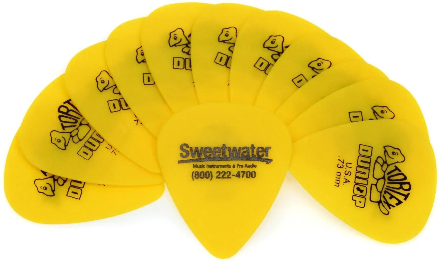 Стандартные медиаторы Dunlop Sweetwater Tortex — 0,73 мм, желтые (12 шт., эксклюзивно для Sweetwater)
Стандартные медиаторы Dunlop Sweetwater Tortex — 0,73 мм, желтые (12 шт., эксклюзивно для Sweetwater)