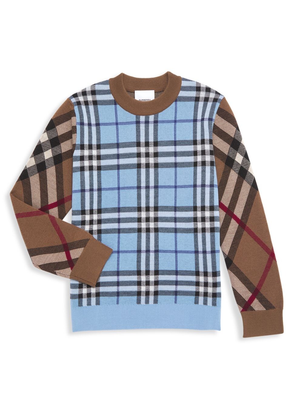 Свитер Little Boy's & Boy's из смесовой шерсти с принтом Milo в клетку Burberry, зеленый
Свитер Little Boy's & Boy's из смесовой шерсти с принтом Milo в клетку Burberry, зеленый