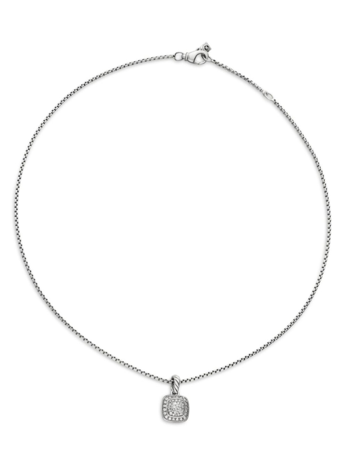 Бриллиантовое колье Petite Albion из стерлингового серебра David Yurman, серебряный
Бриллиантовое колье Petite Albion из стерлингового серебра David Yurman, серебряный