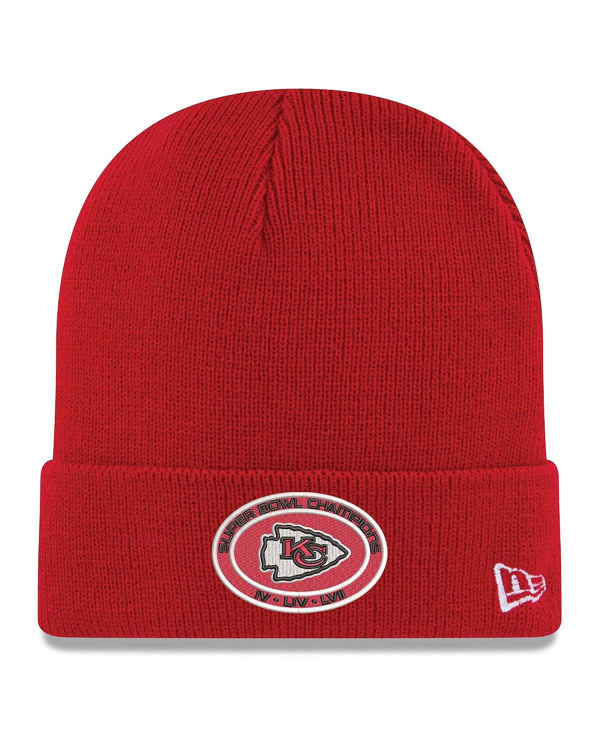 Мужская красная вязаная шапка с манжетами Kansas City Chiefs, трехкратный чемпион Суперкубка New Era
Мужская красная вязаная шапка с манжетами Kansas City Chiefs, трехкратный чемпион Суперкубка New Era