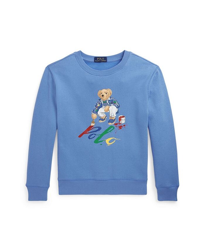 Флисовая толстовка-поло с медведем для больших мальчиков Polo Ralph Lauren, синий
Флисовая толстовка-поло с медведем для больших мальчиков Polo Ralph Lauren, синий